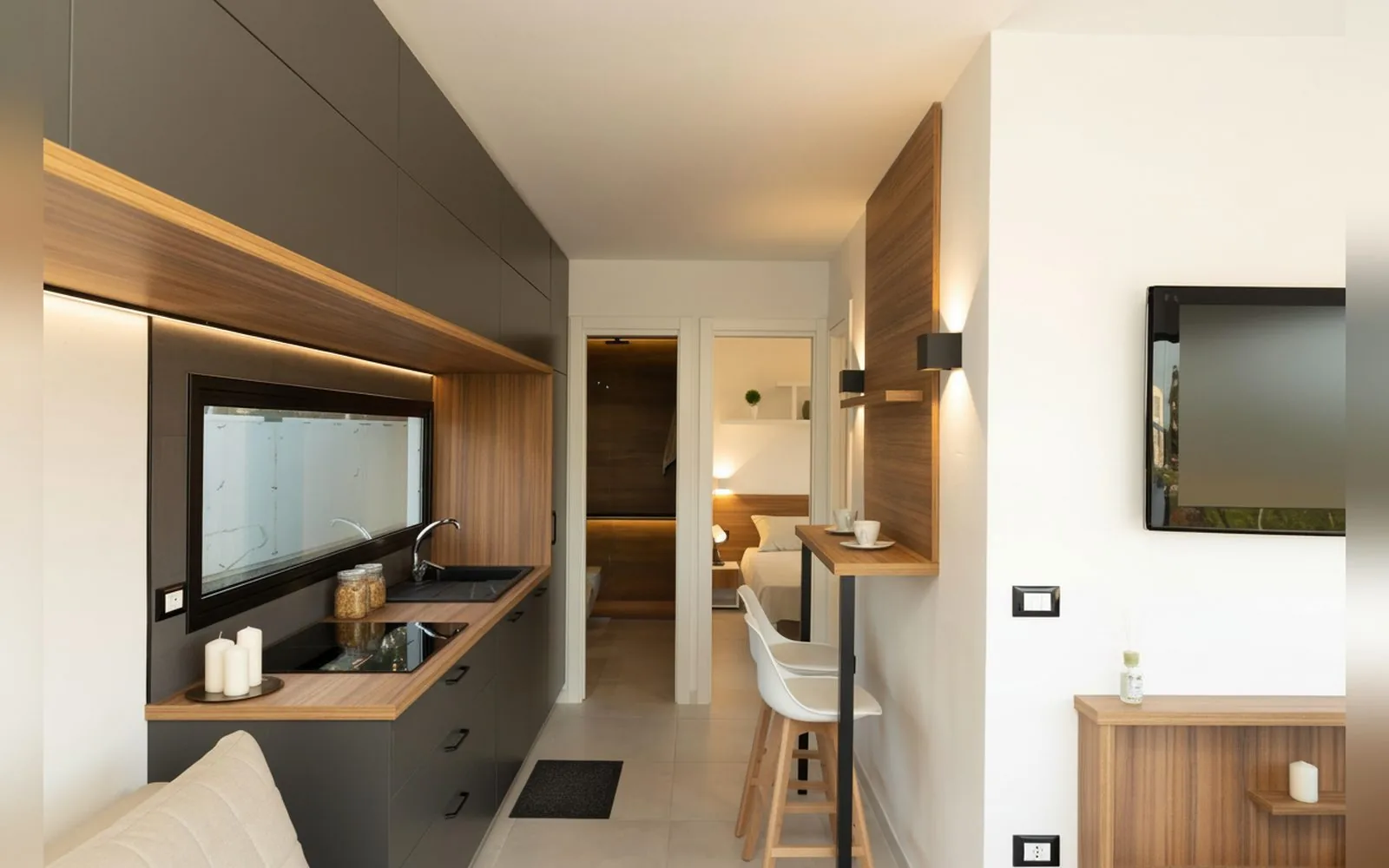 Cucina e zona giorno